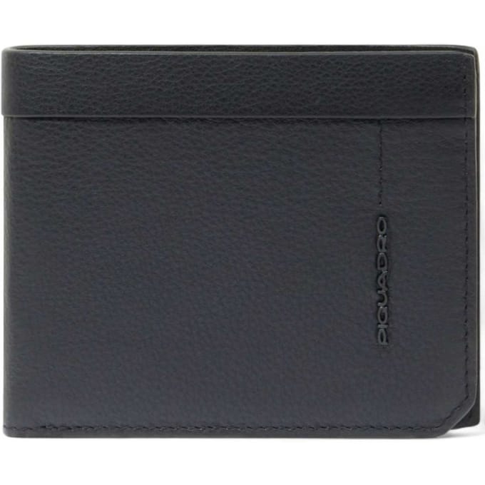 Piquadro Wallet Kiri Man Leder Zwart - PU4518W137R-N