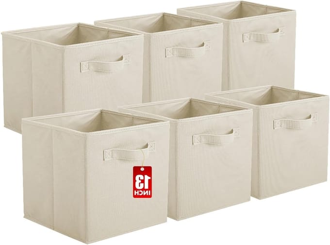 Vouwbare Opbergdozen voor Cube Storage, Organiseer Speelgoed en Kleding, 33 x 33 x 33 cm