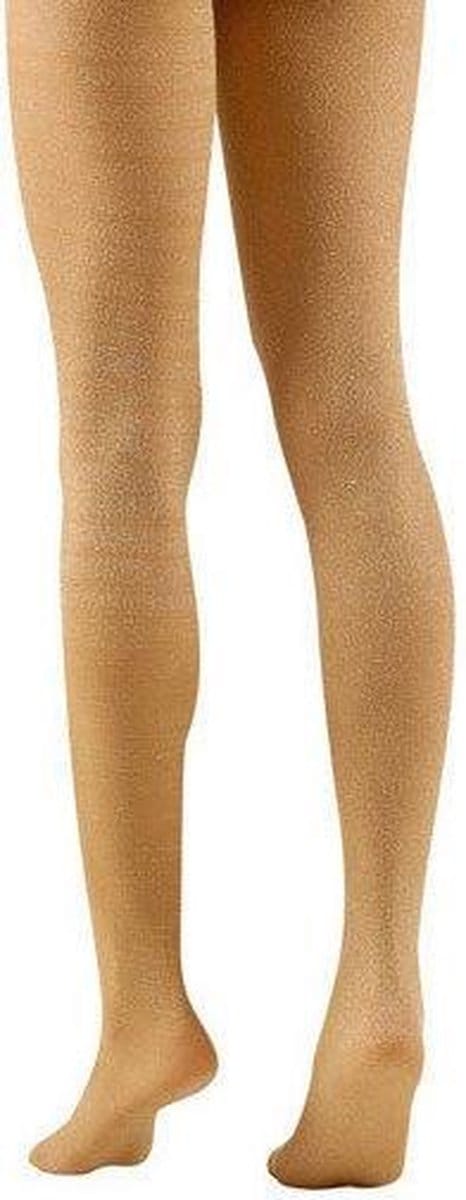 Glitter panty goud dames