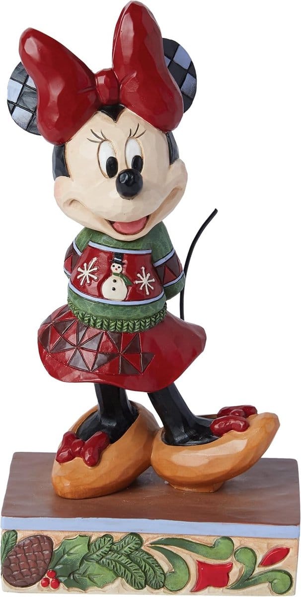 Minnie Mouse Kersttrui 15 cm