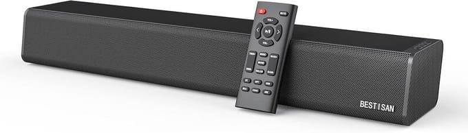 Krachtige 50W Soundbar met Meerdere Aansluitingen: HDMI, Bluetooth en Optisch