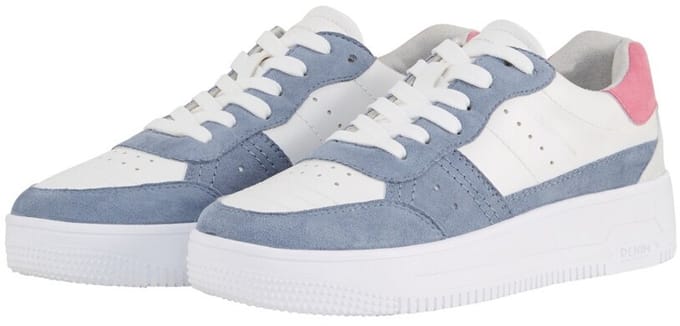 Tom Tailor Denim - Sneakers met verhoogde zool - Maat 36 - Sky-white
