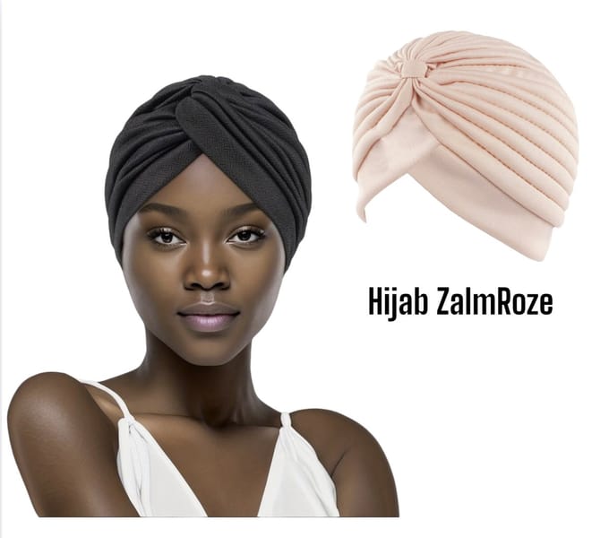 Cabantis Hijab - Hoofddeksel - Islamitisch - Tulband - Chemo - Muts - Zalm Roze