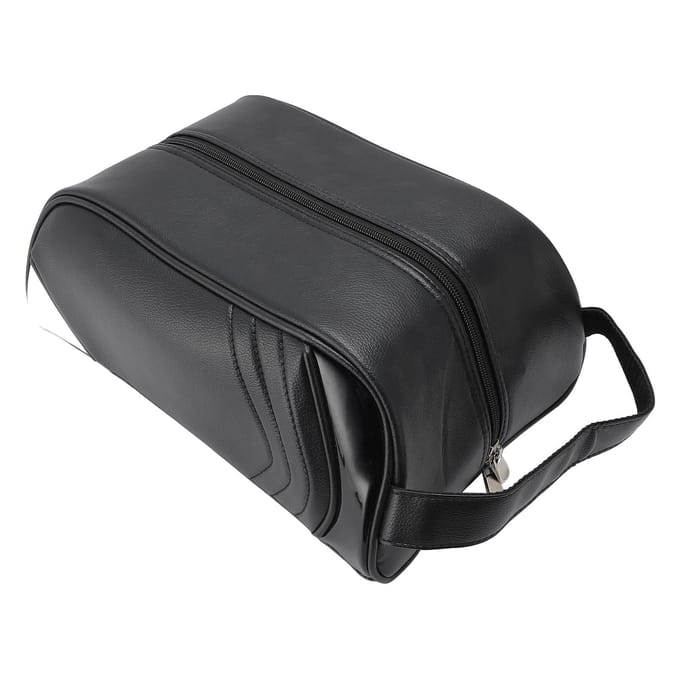 Schoenendragtas PU Leer Waterafstotend Multifunctioneel Draagbaar Schoenopbergtas met Handvat gray
