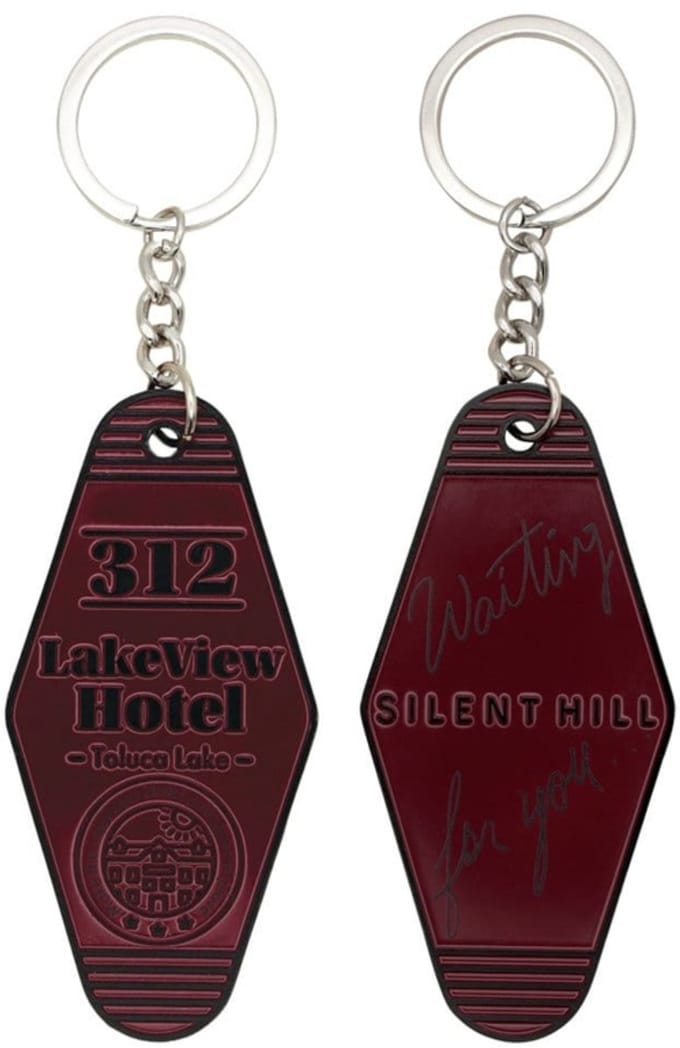 Silent Hill Keychain Keyring Hotel Red Limited Edition