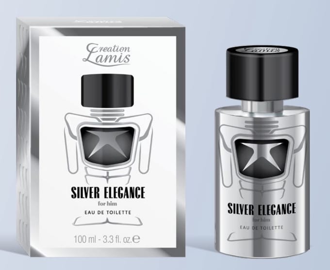 Creation Lamis Silver Elegance Eau de Toilette 100ml for men