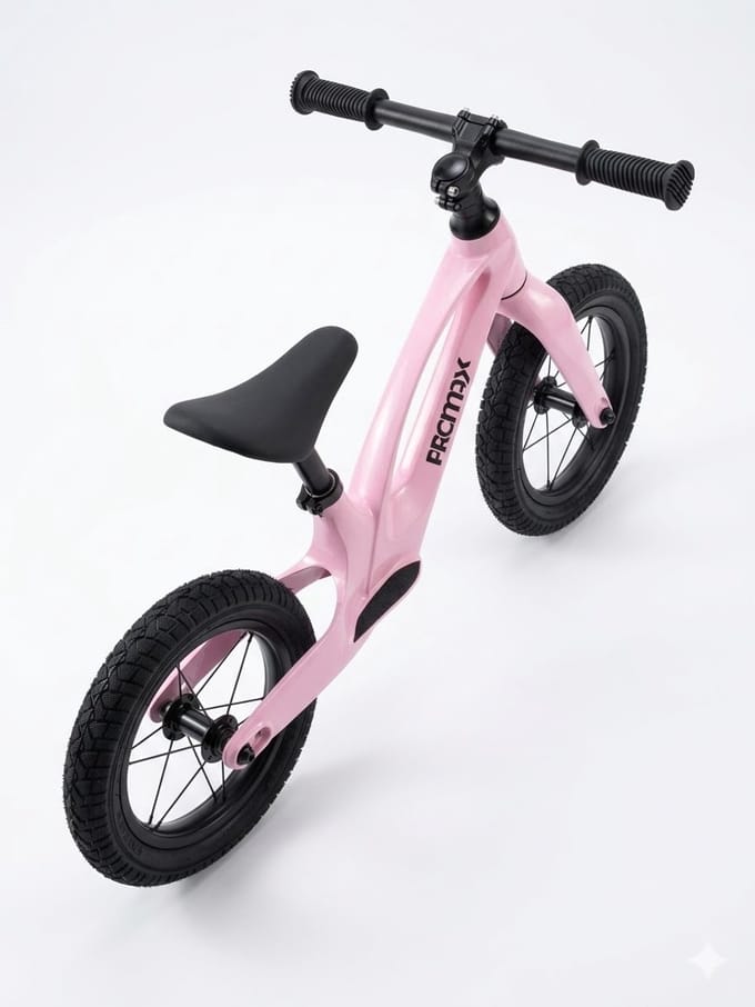 Promax - Loopfiets - BB521 - Sportief - Zachtroze