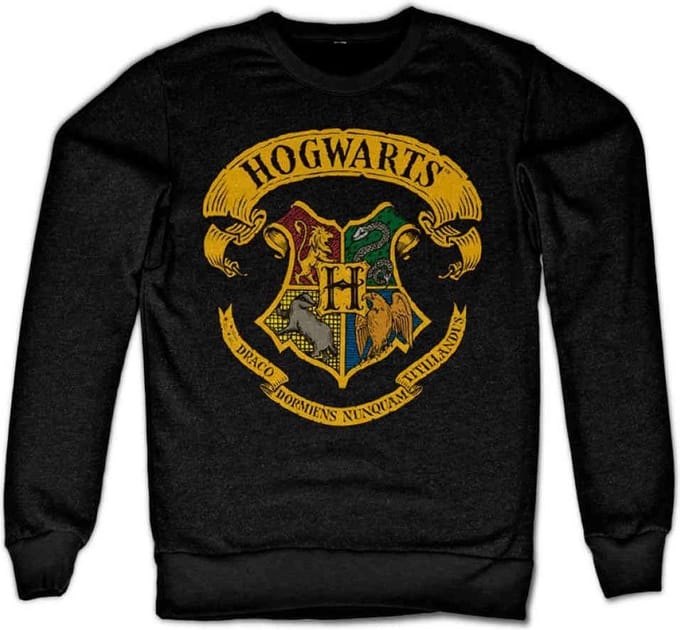 Harry Potter Sweater/trui -S- Hogwarts Crest Zwart