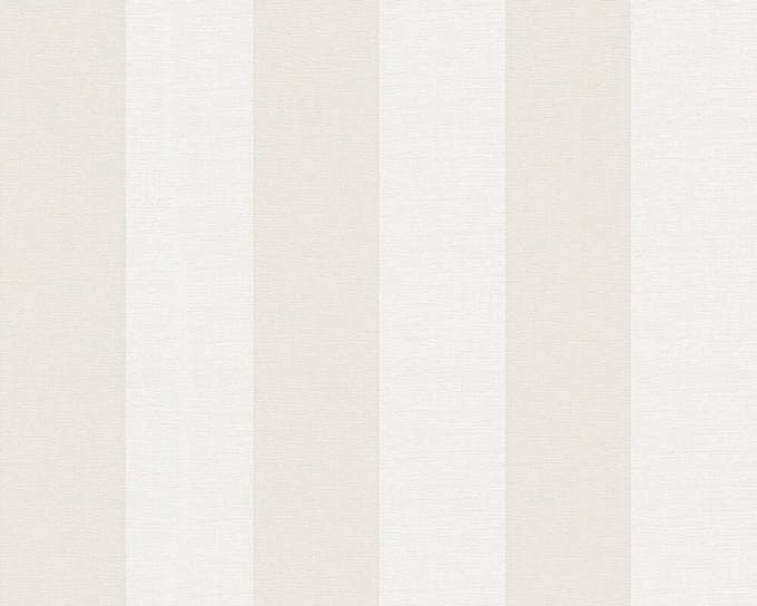 STREPEN BEHANG | Landelijk - wit beige - A.S. Création Maison Charme