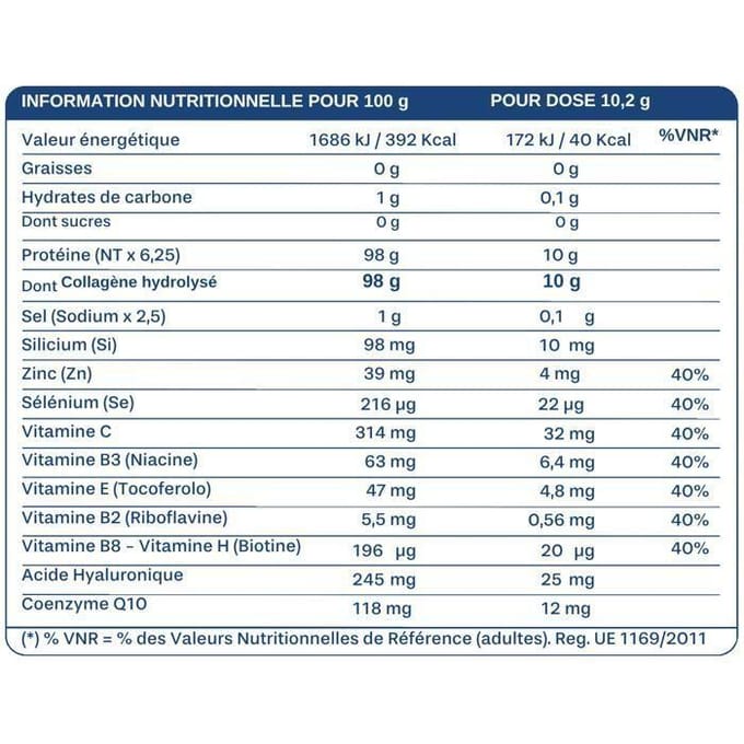 Colpropur Skin Care Neutre Collagène 30 doses 306g