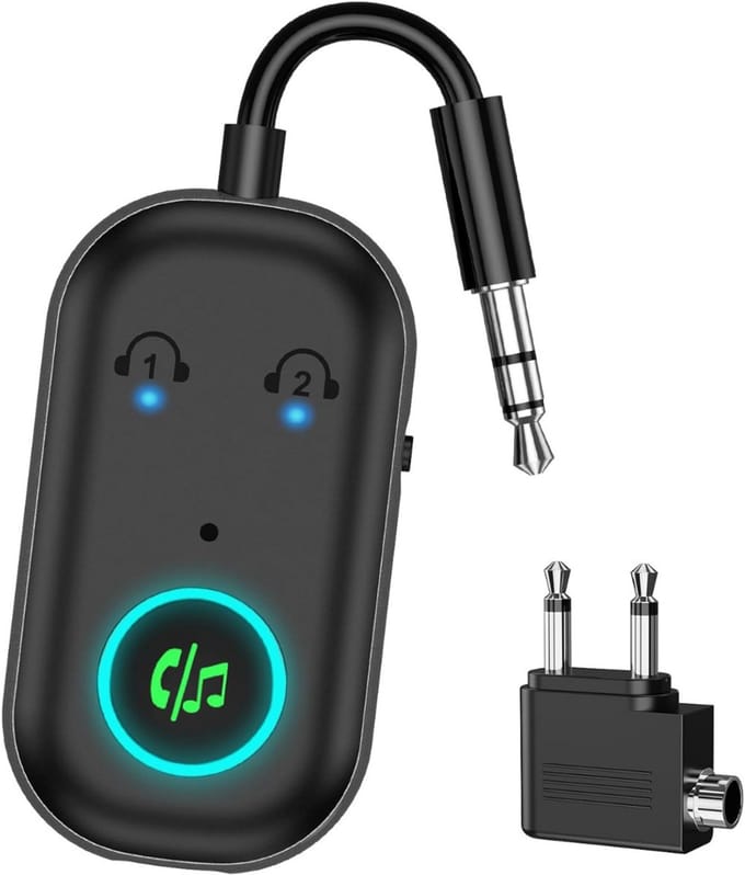 CLVP® Bluetooth Transmitter - Bluetooth Receiver - Adapter - Zwart