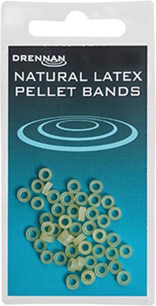 Drennan Naturel Latex Pellet Bands - Mini - Transparant