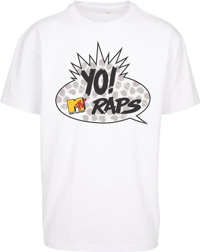 Mister Tee - MTV Yo! Oversize Heren Tshirt - M - Wit