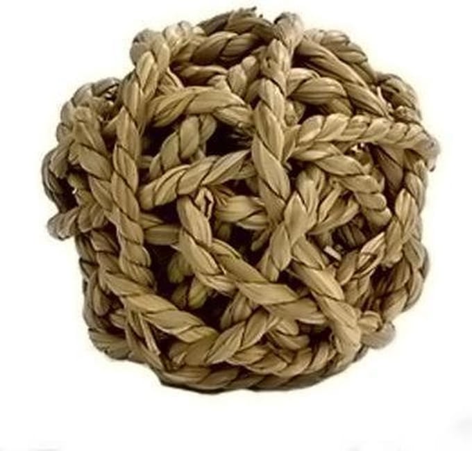 Gevlochten Speelbal Knaagdieren 8 cm