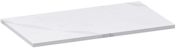 Brauer Mirage Topblad - 80 cm - Marmerlook Calacatta Gold