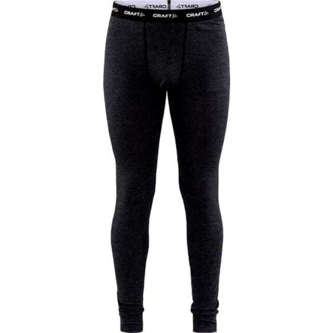 Craft Core Wool Merino Thermobroek - Ondergoed - Black Melange