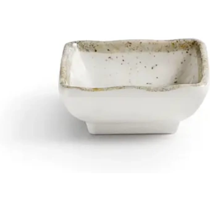 Vierkante melamine kom Lacor Earth