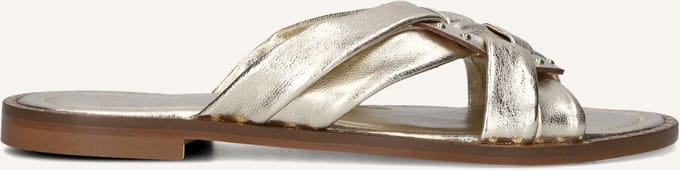 STEFANO LAURAN 24003 Slippers - Dames - Goud - Maat 37