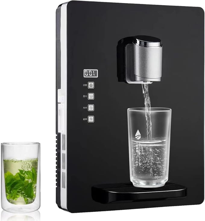 Waterdispenser - Direct Heet Water - Snel Drankjes Maken - Kinderslot - 30 Liter Per Uur - Wit