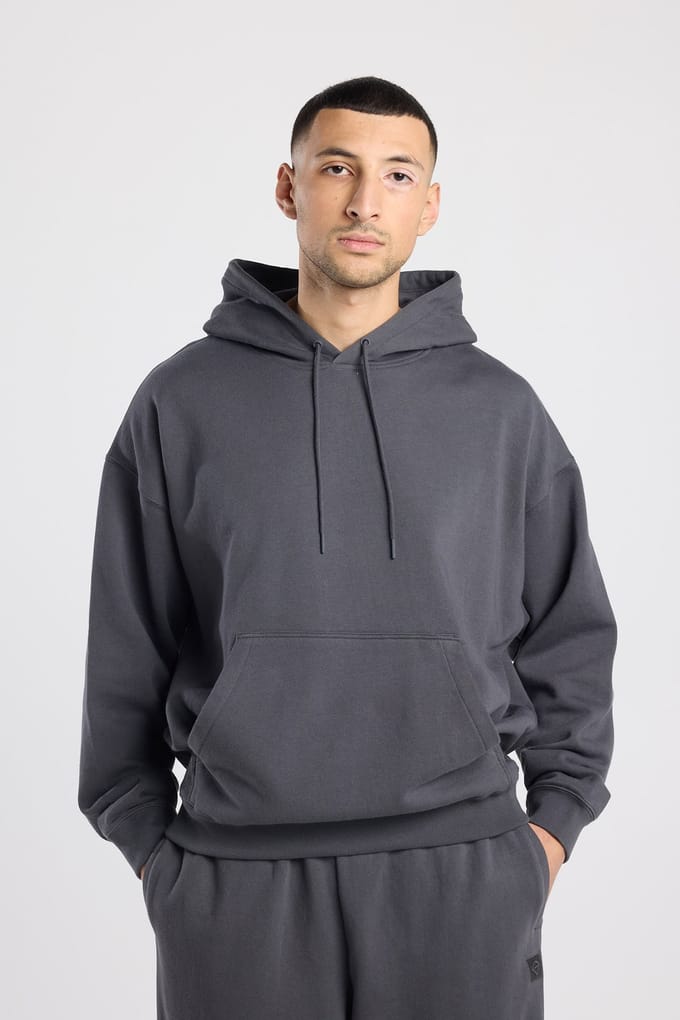 America Today Scott Hood Dull Black Taglia: S | Felpe con cappuccio Outlet | Uomo | Nero
