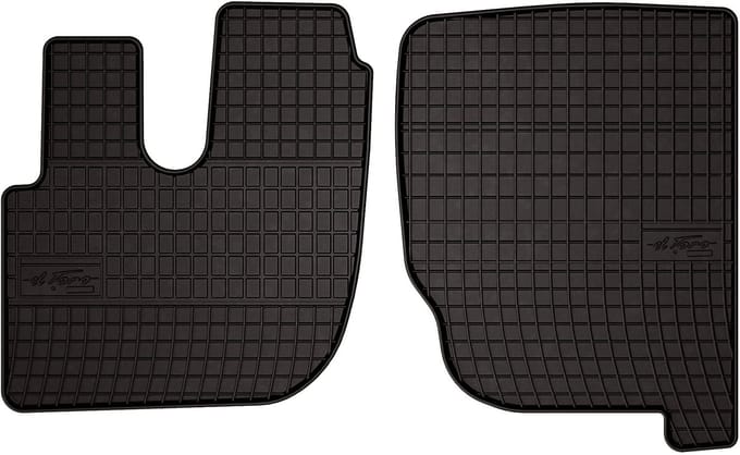 Wielganizator SolidPRO - Rubber Automatten - Renault Midlum - Zwart - Op Maat