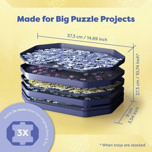 12001676 RAVENSBURGER - Sort & Go Ultimate 12.001.676 Puzzlezubehoer Aantal puzzelstukjes: 3000