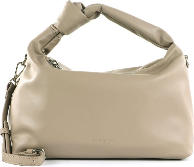 SEIDENFELT MANUFAKTUR Schoudertas SFM226 Shoulderbag Powder Taupe Beige