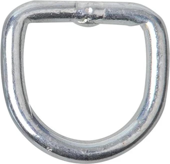 ProPlus Verzinkte D-ring - Halfrond - Metaal - 56 x 57 mm - Ø 10 mm