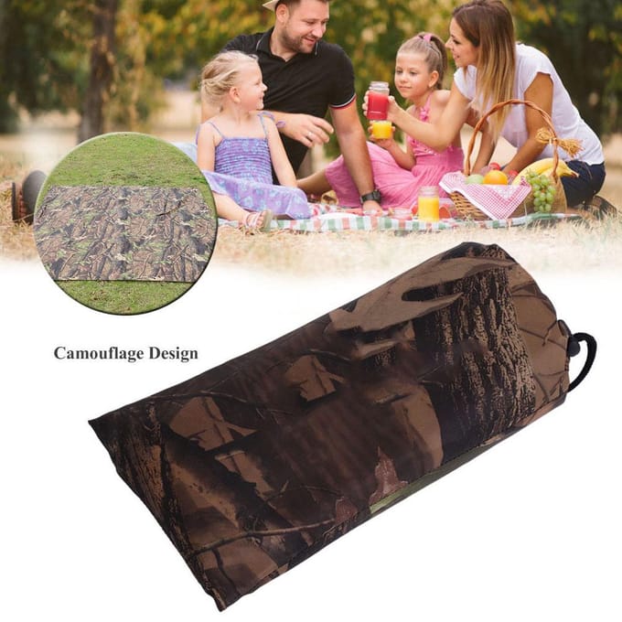 Waterdicht Leger Camo Tent Zeil Doek Luifel Luifel Regenhoes (2x2m)