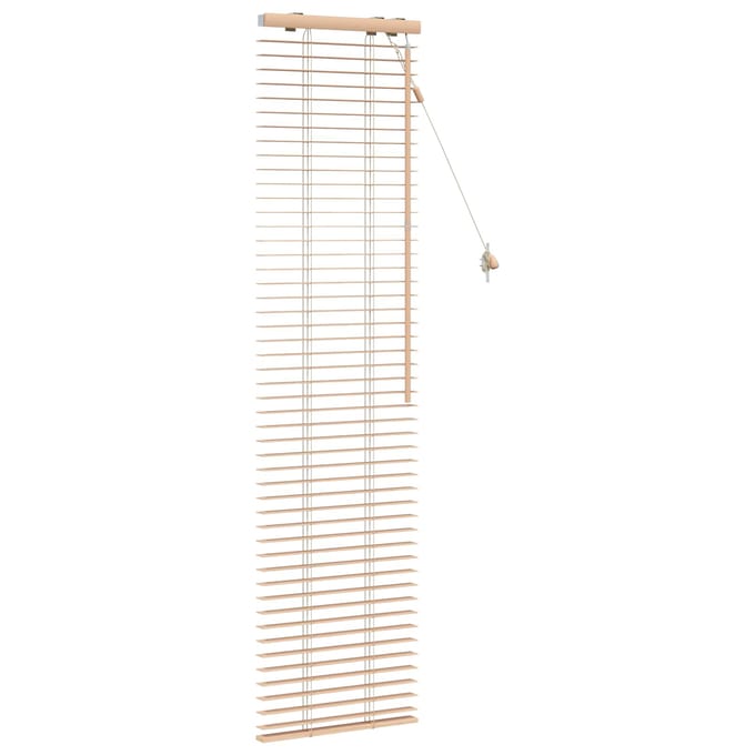 vidaXL - Venetiaanse - jaloezie - Eiken - Look - 45 - x - 160 - cm - 35 - mm