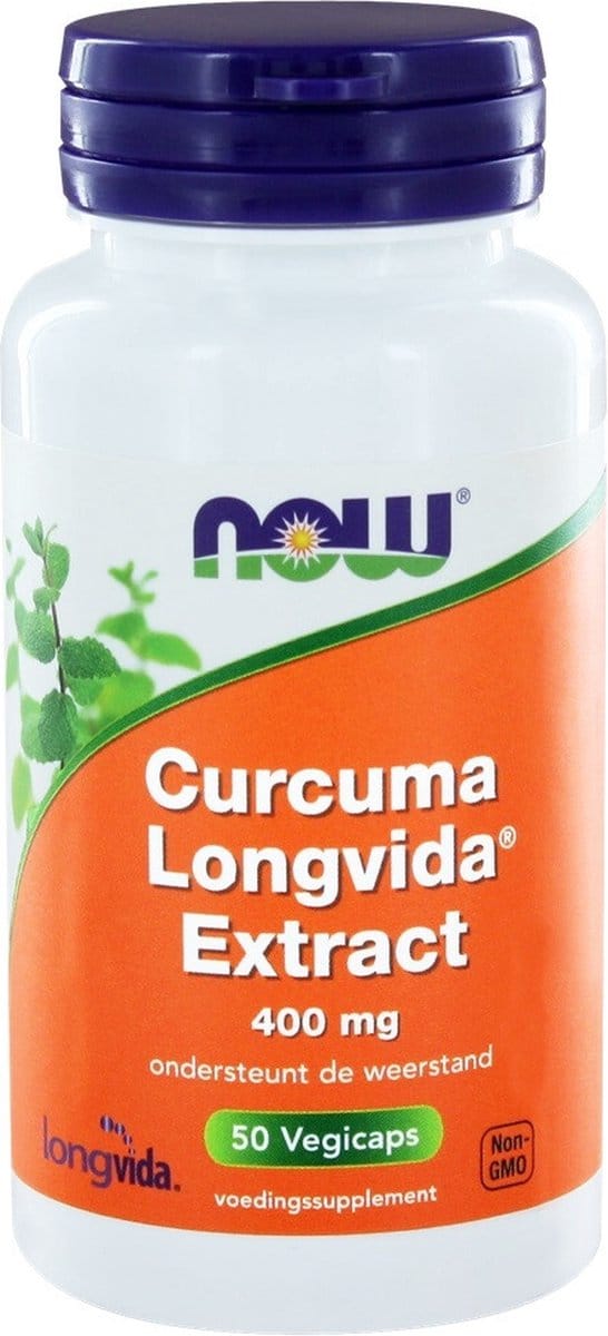 Now Foods - Curcuma Longvida® Extract 400 mg - 50 Vegicaps