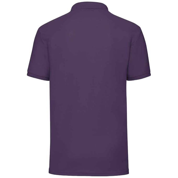 Fruit of the Loom Heren 65/35 Poloshirt (Paars)