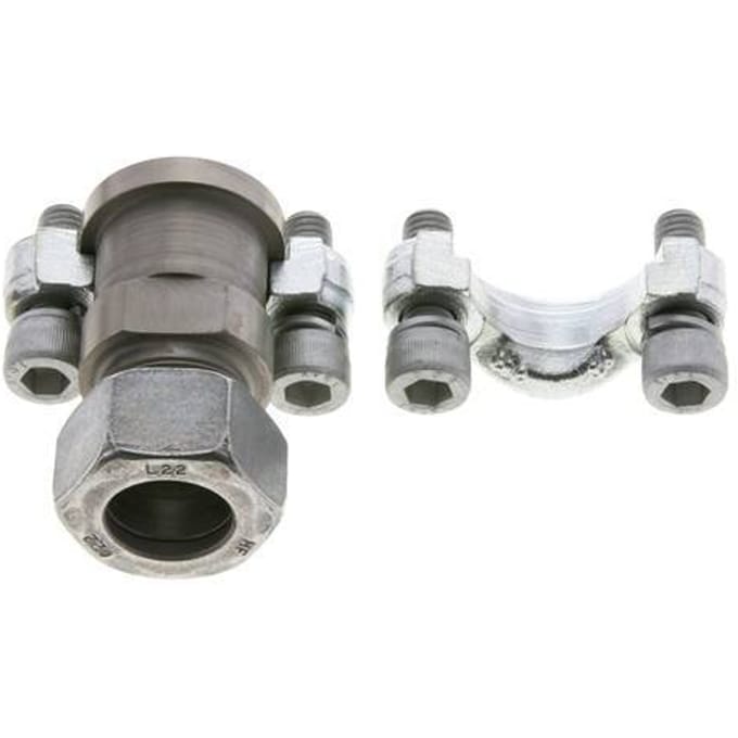 3/4'' SAE Flens 3000 psi Staal met 22L (M30x2) ISO 6162-1