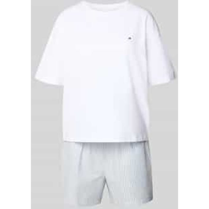 Tommy Hilfiger  Pyjama-sets JERSEY TEE SEERSUCKER SHORT SET