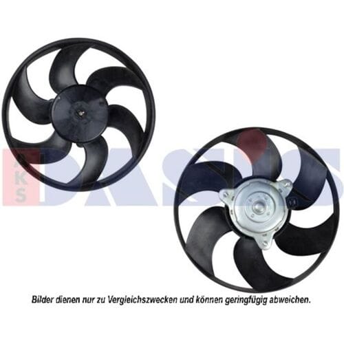 Koelventilatorwiel, motorkoeling AKS DASIS 168052N