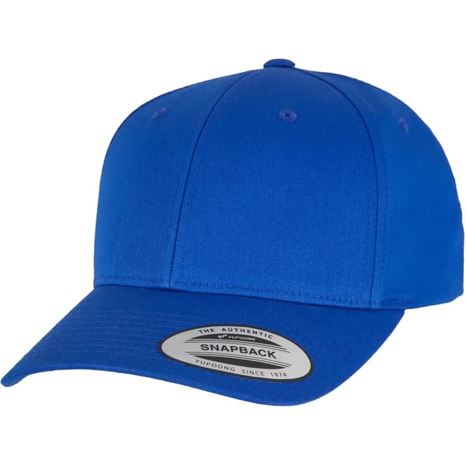 Flexfit - Curved Classic Snapback Pet - Blauw
