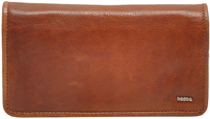 Berba | Lucca | Damesportemonnee | 9 pasjes | RFID | Cognac | Bruin | Leer
