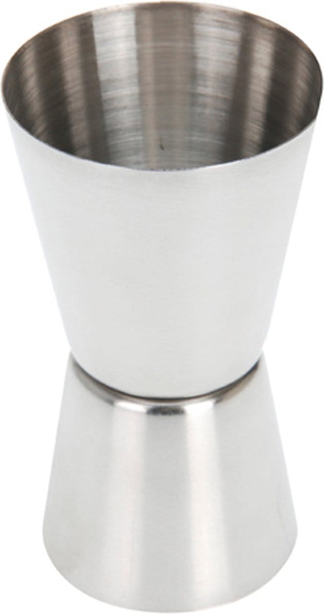 Likeur / Drankmaatje - Cocktail- Rvs - 30 en 15 ML