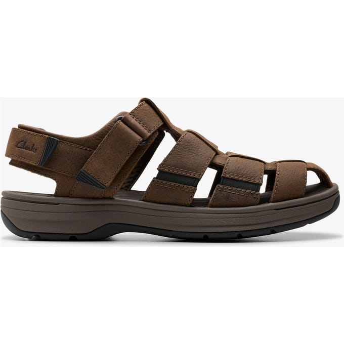 Clarks Shoes Saltway Cove Sandalen Bruin EU 41 1/2 Man