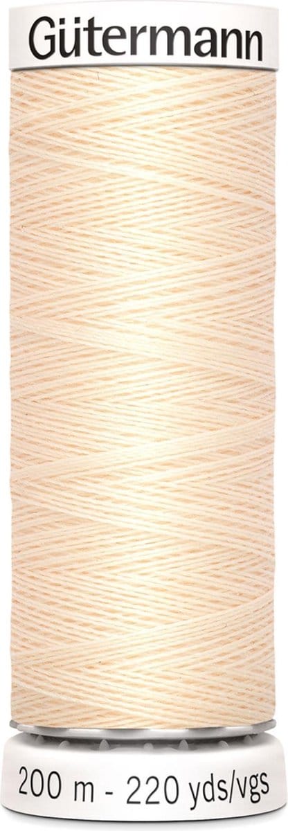 Gütermann Naaigaren - Creme - Nr 414 - 200 meter