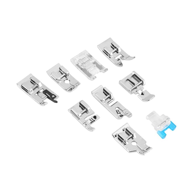 15 STKS Naaimachines Persvoet Voeten Kit Set white