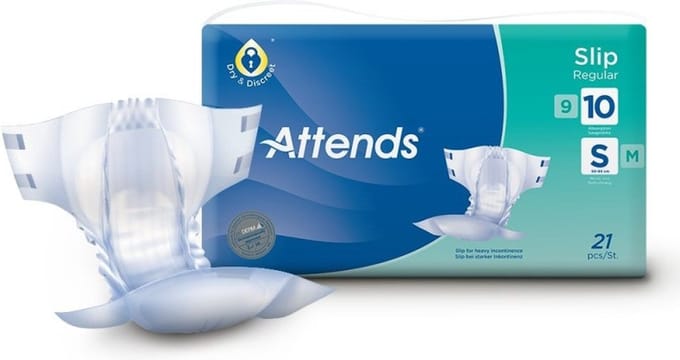 Attends Slip Air Comfort 10 Small - 8 pakken van 21 stuks