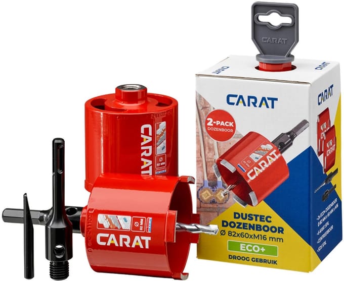 Carat 2-Pack ECO Dozenboor Ø82x60mm M16 - HTS082EA25