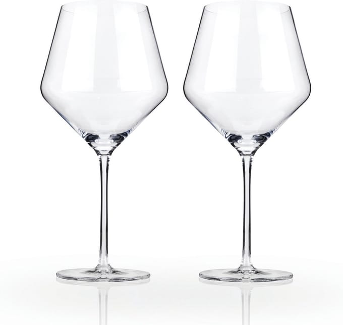 Viski Angled wijnglas - Kristal - 621ml - 2 stuks