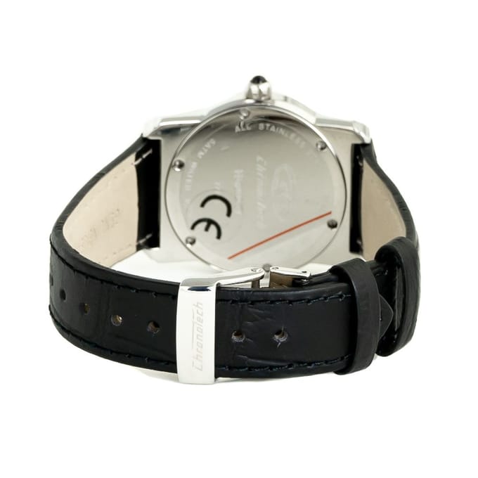 Zegarek CHRONOTECH CT7279M-04. Kwarcowy, Kolor czarny. Unisex.