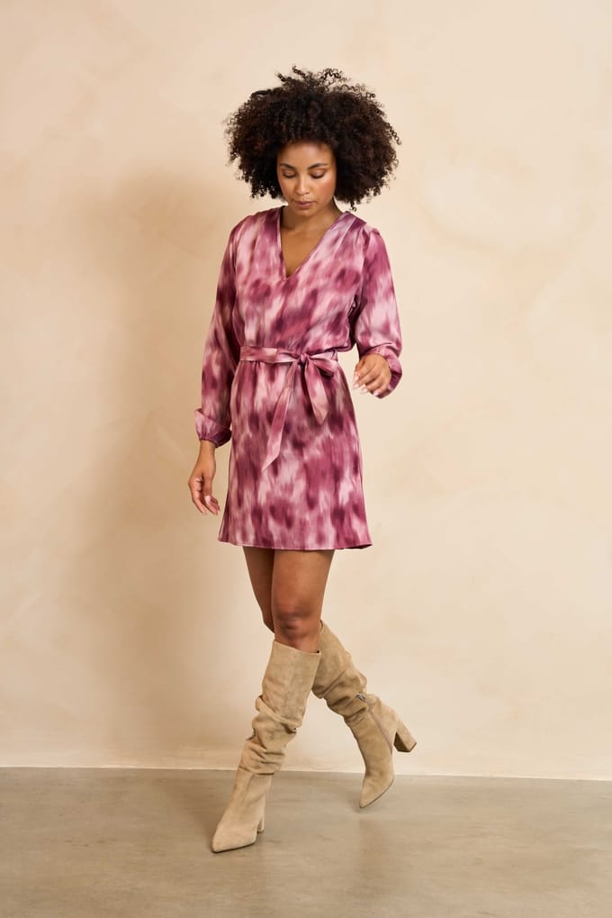Jurk Alou | Mauve Ombre