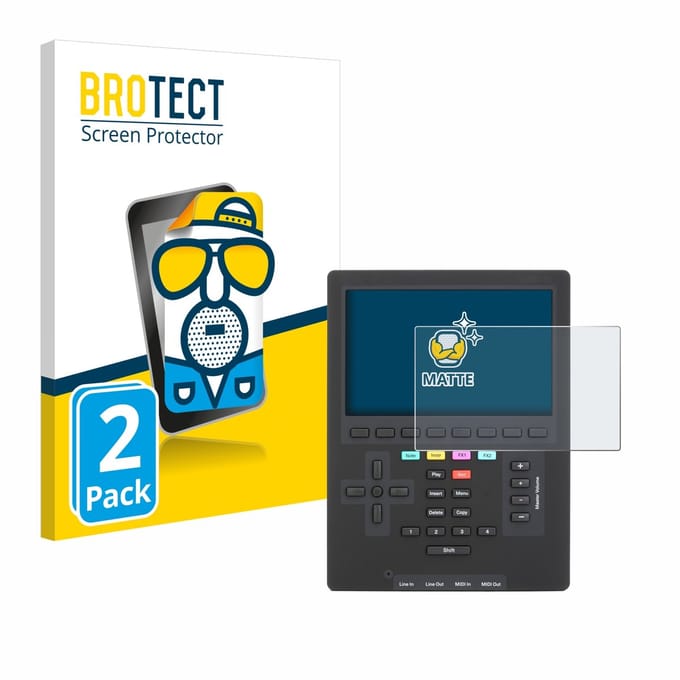 BROTECT - Screenprotector voor Polyend Tracker Mini - Folie Beschermfolie matte 2 Stuks