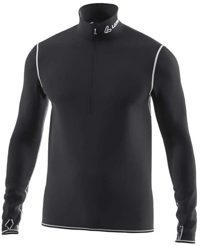 Loeffler Windstopper® Hz Transtex® Lange Mouwen Basislaag Zwart 44 Man