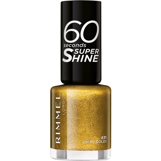 Rimmel 60 Seconds Glitter Nagellak Oh My Gold