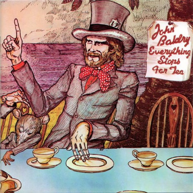 CD LONG JOHN BALDRY - Everything Stops For Tea SPCD1311 Stony Plain Rec 2005 Canada Rock Gebruikt black